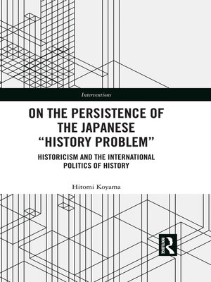 cover image of On the Persistence of the Japanese History Problem